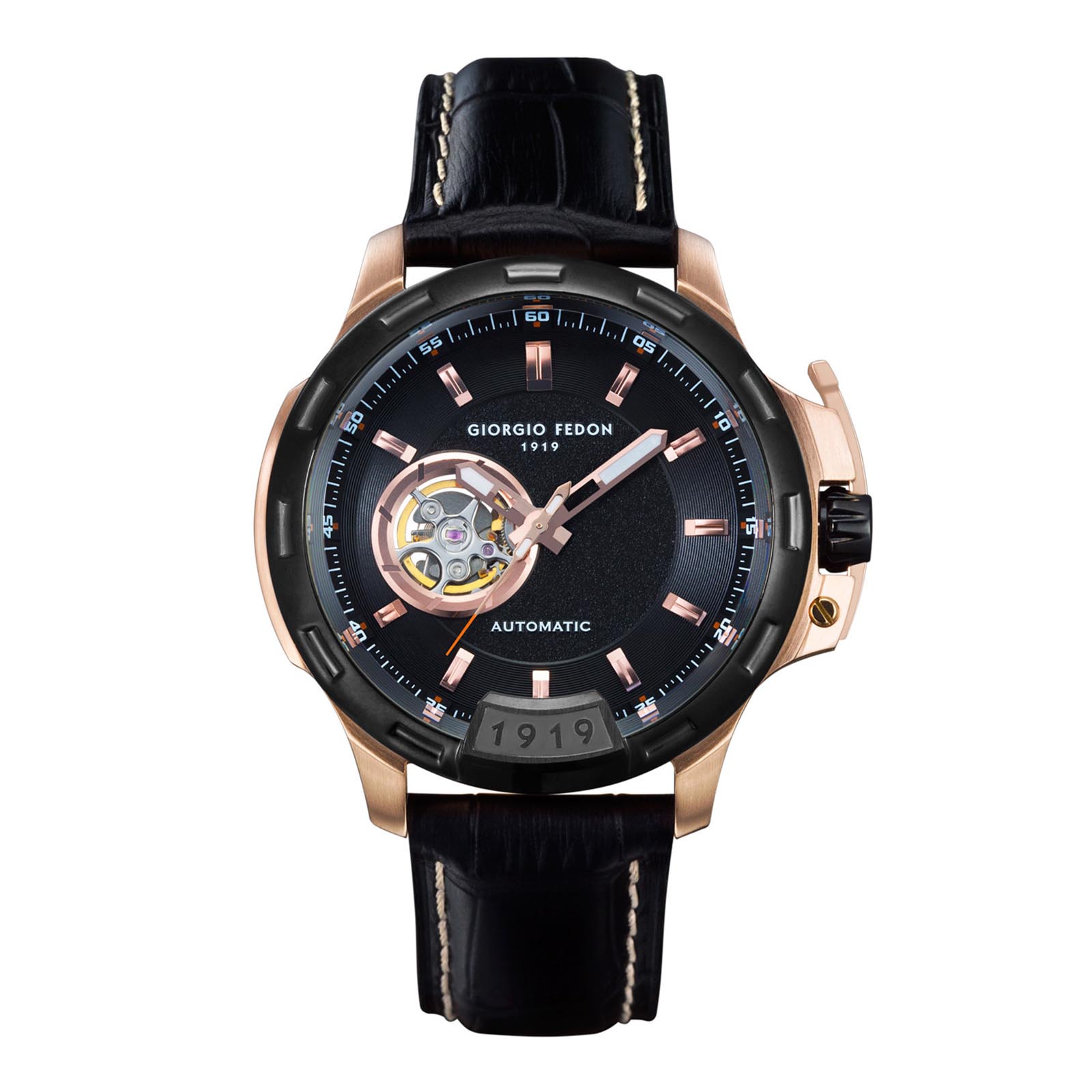 ساعت مچی مردانه جیورجیو فدون مدل GIORGIO FEDON TIMELESS IV AUTOMATIC  GFBG003