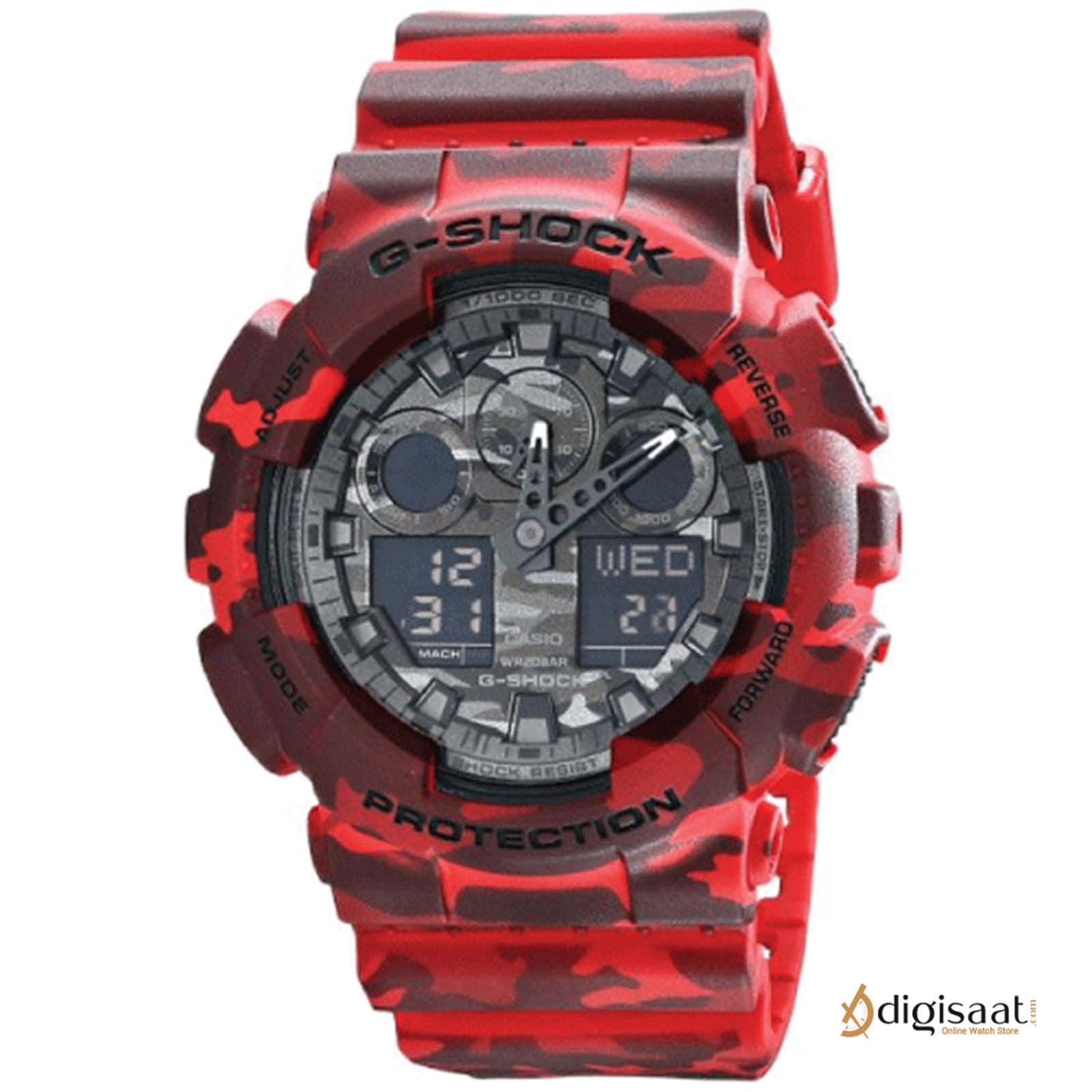 ساعت مچی کاسیو جی شاک casio Gshock مدل GA-100CM-4A