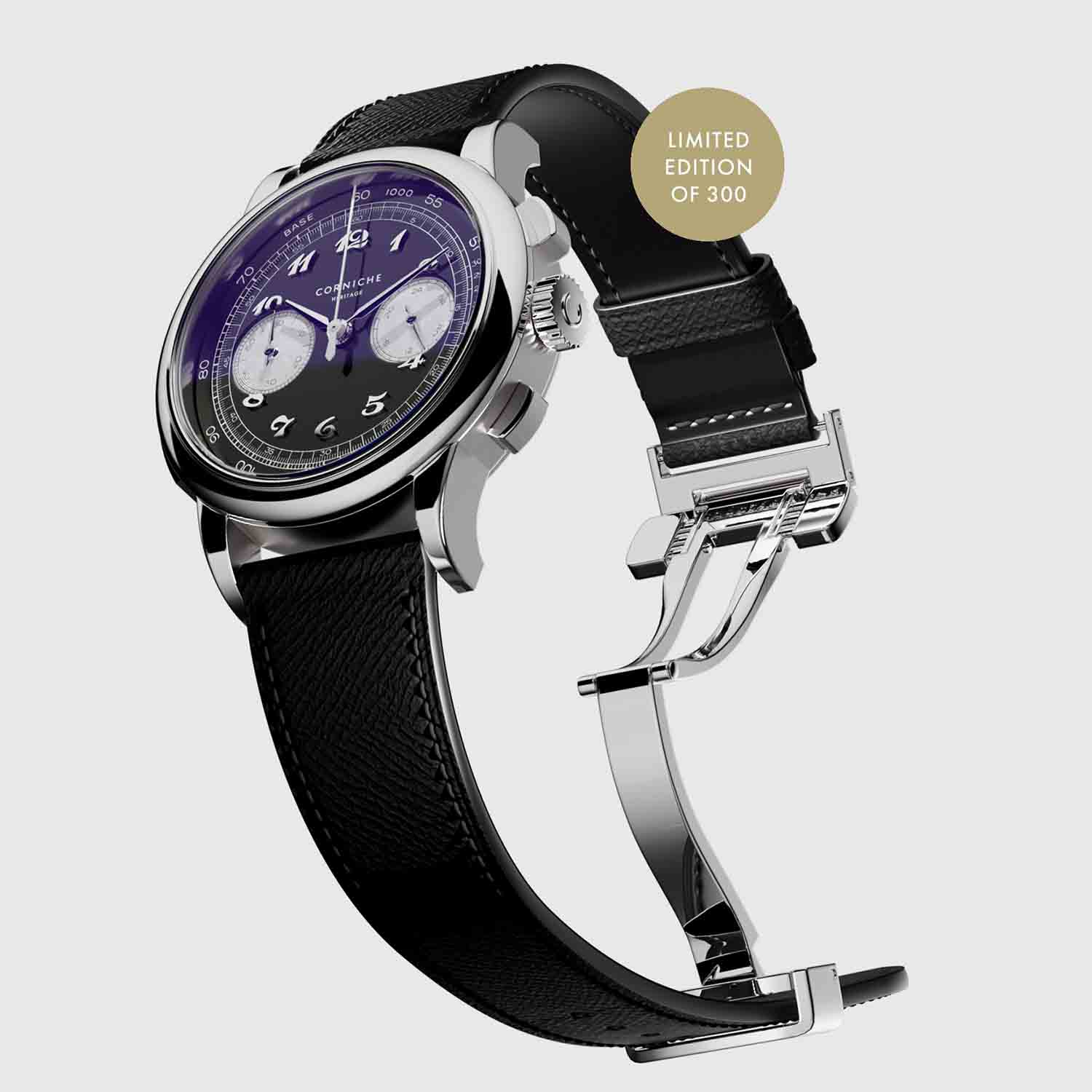 Corniche heritage chronograph Limited Edition Noir Blanc