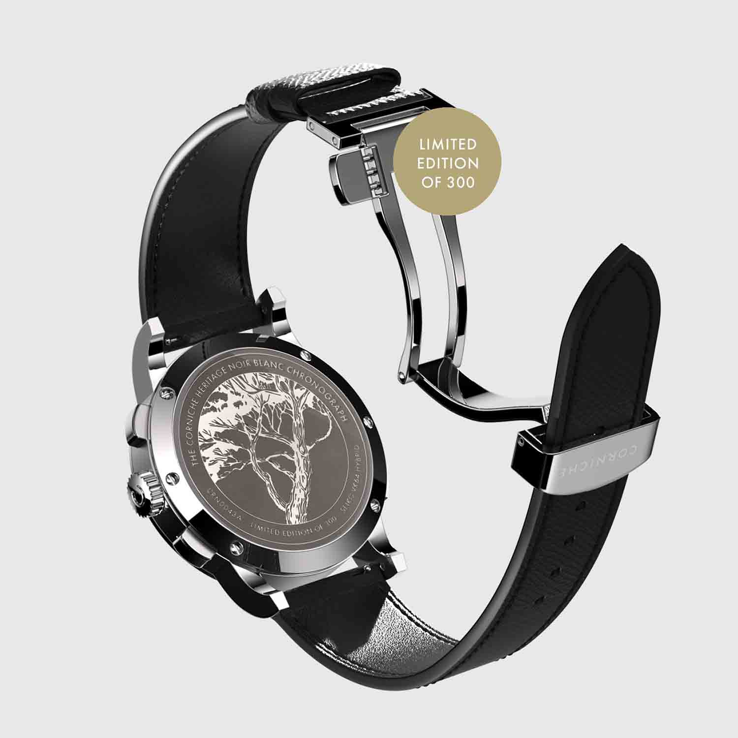 Corniche heritage chronograph Limited Edition Noir Blanc