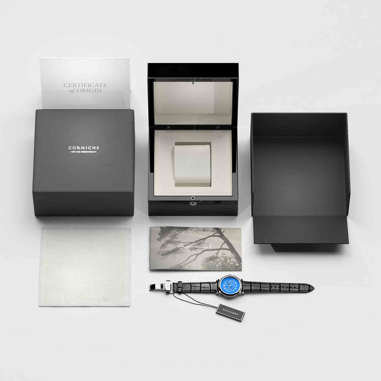 ساعت مچی مردانه کورنیش Corniche heritage chronograph Limited Edition Demande Spéciale VI