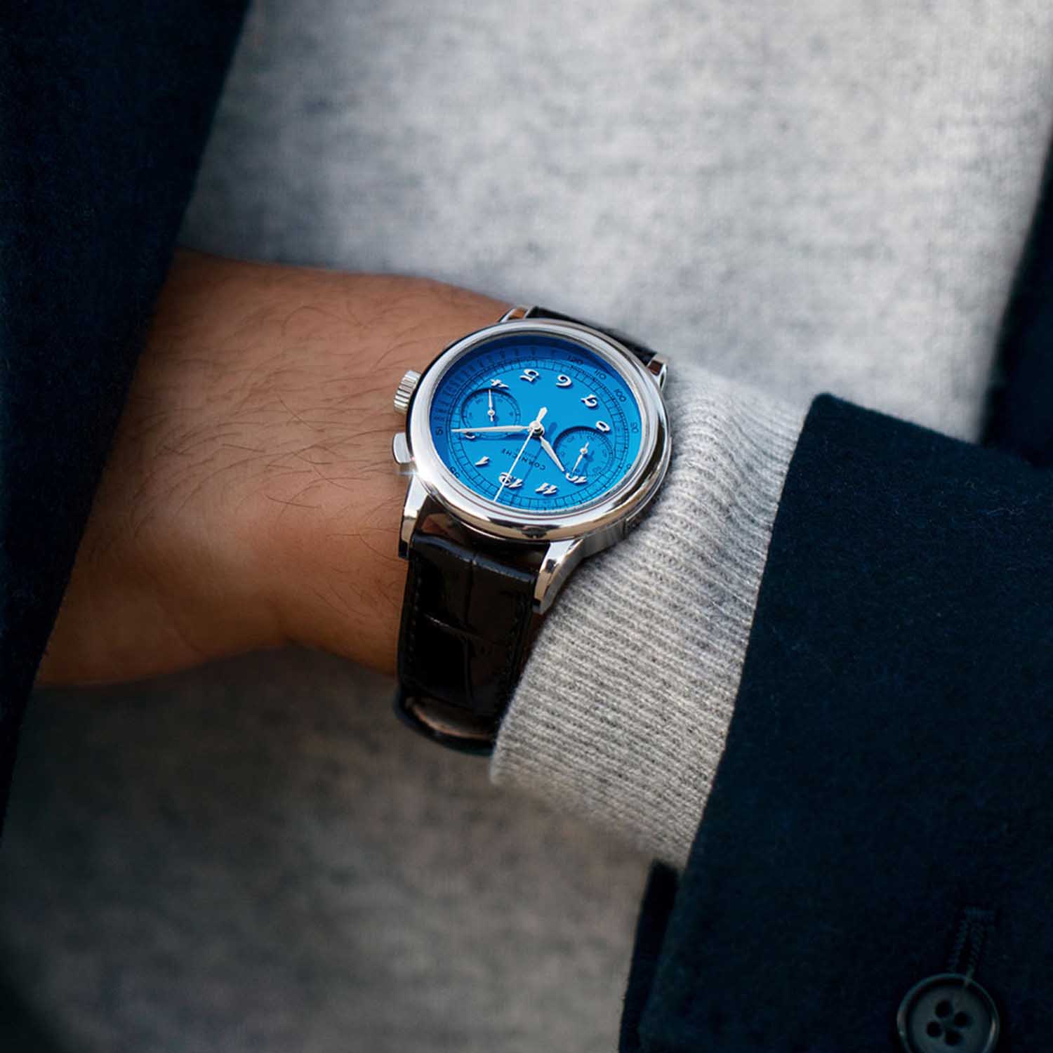 ساعت مچی مردانه کورنیش Corniche heritage chronograph Limited Edition Demande Spéciale VI	