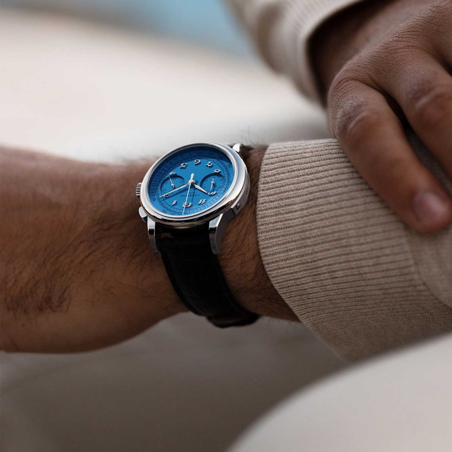 ساعت مچی مردانه کورنیش Corniche heritage chronograph Limited Edition Demande Spéciale VI	